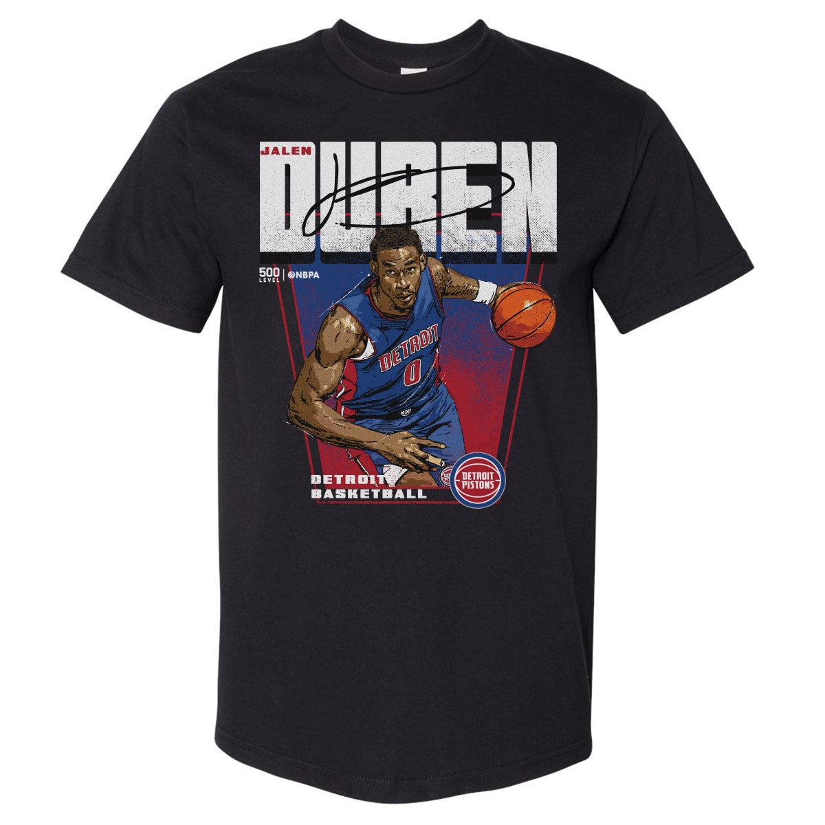 Jalen Duren Detroit Pistons Premiere WHT