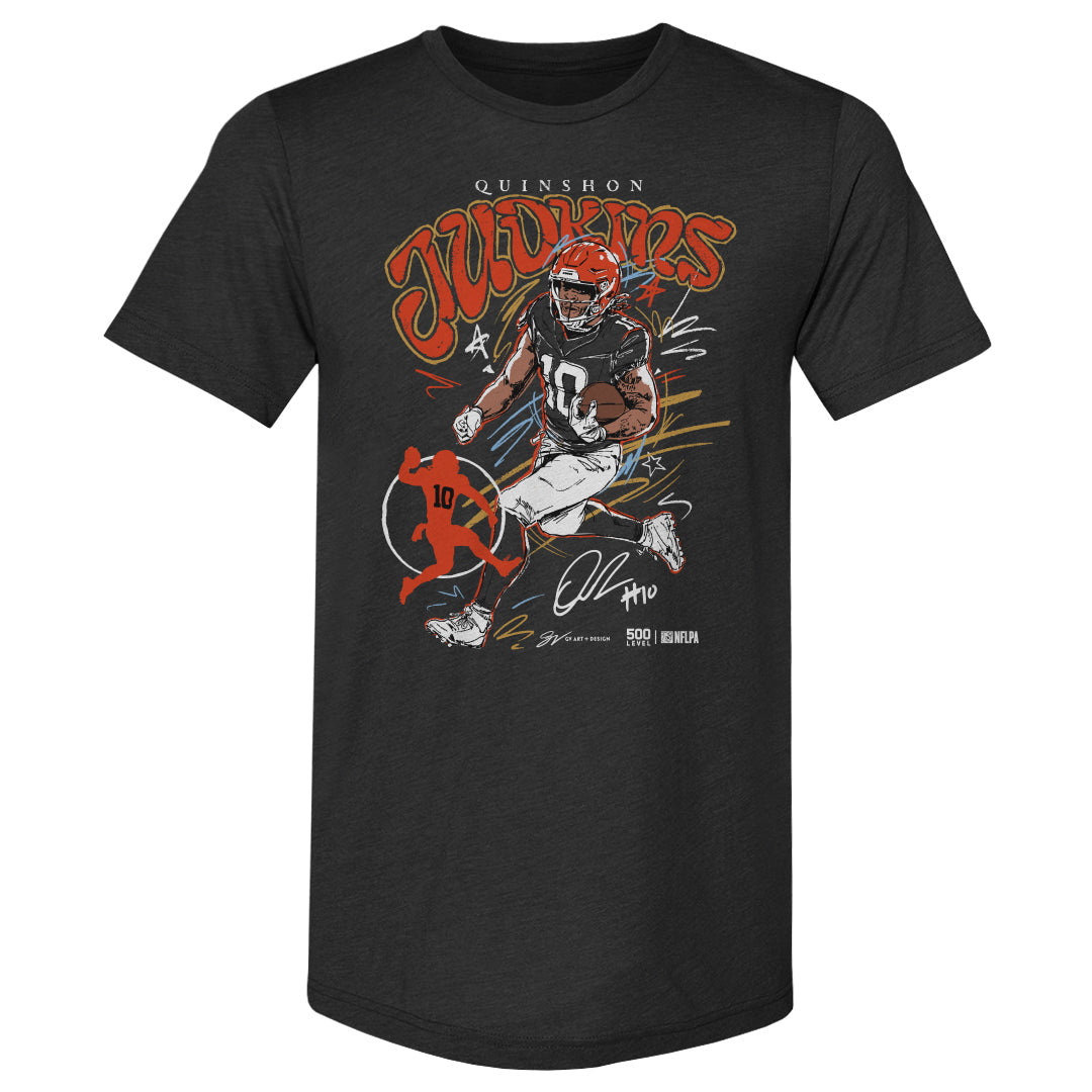 Quinshon Judkins Cleveland Scribble WHT