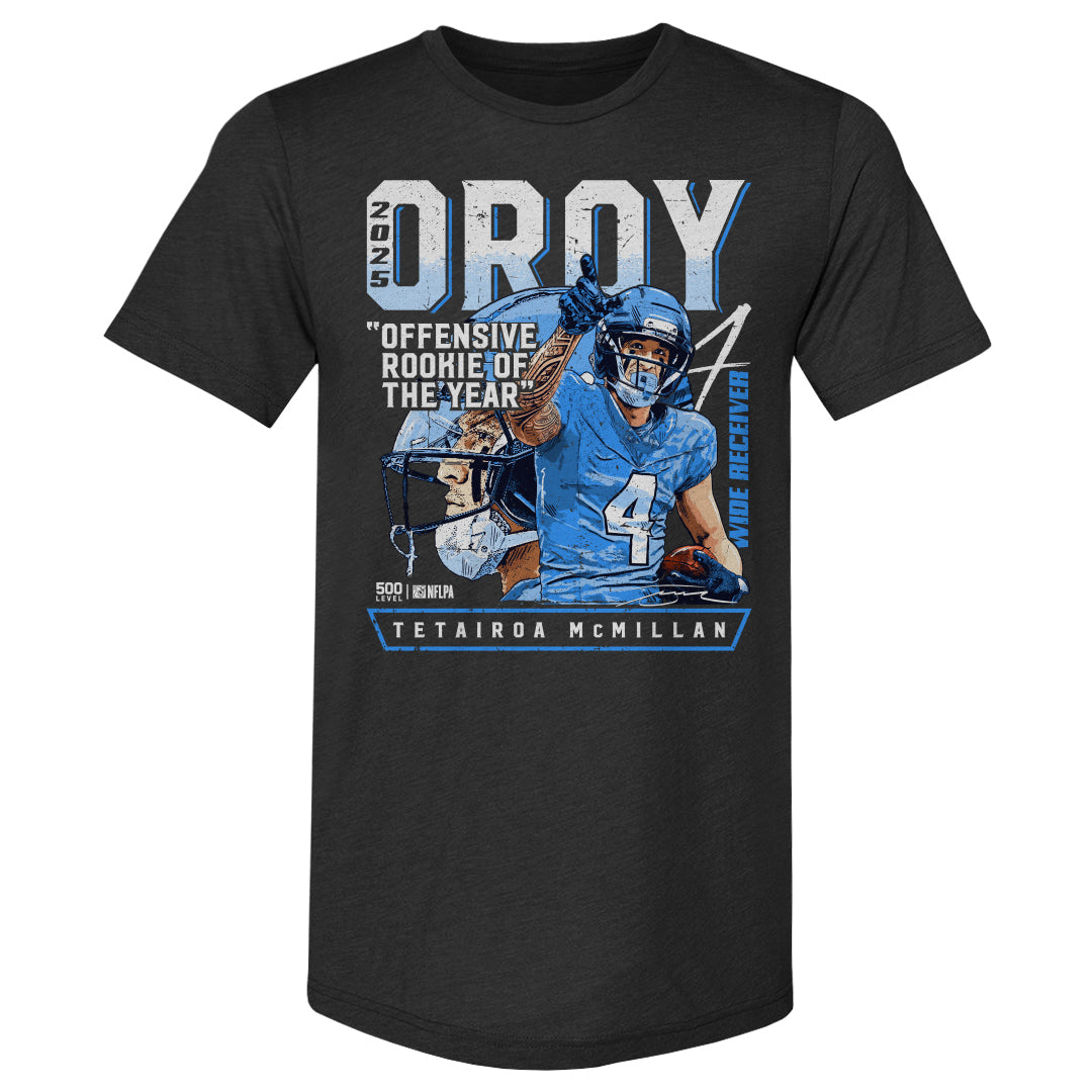 Tetairoa McMillan Carolina 2025 OROY WHT