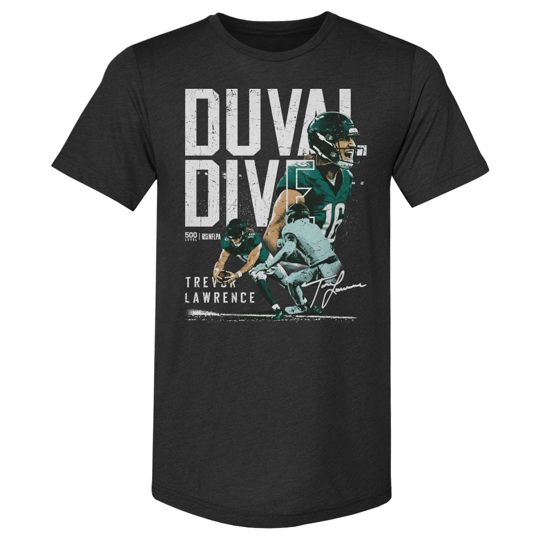 Trevor Lawrence Jacksonville Duval Dive WHT