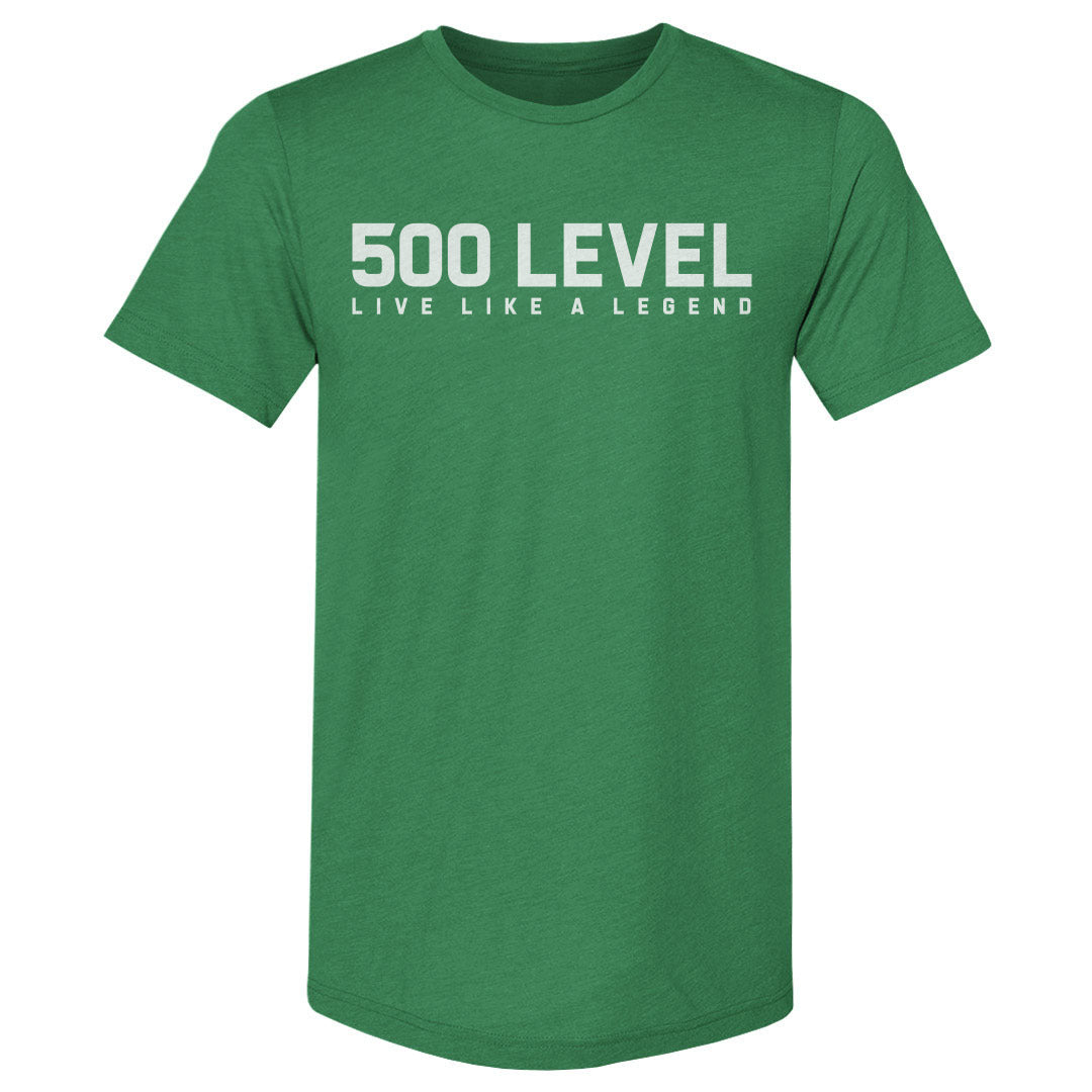 500 LEVEL Wordmark WHT