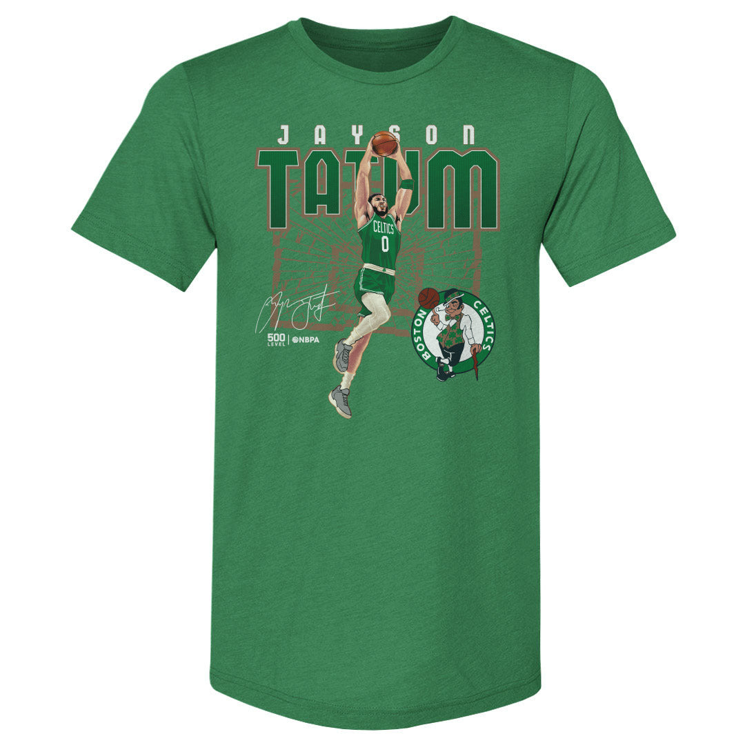 Jayson Tatum Boston Celtics Shattered WHT
