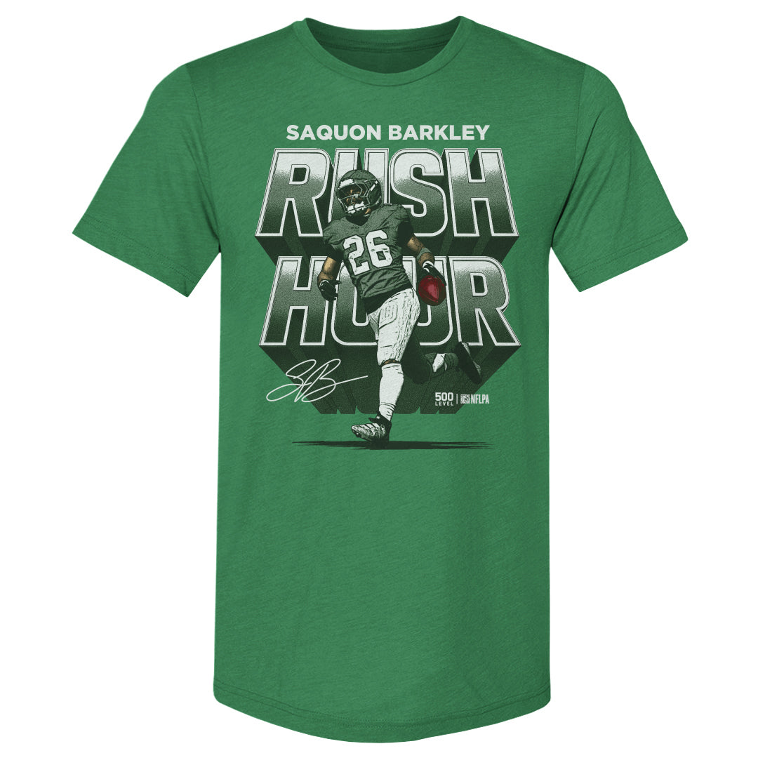 Saquon Barkley Philadelphia Rush Hour WHT