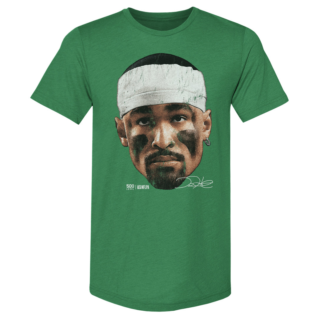 Jalen Hurts Philadelphia Vintage Head WHT