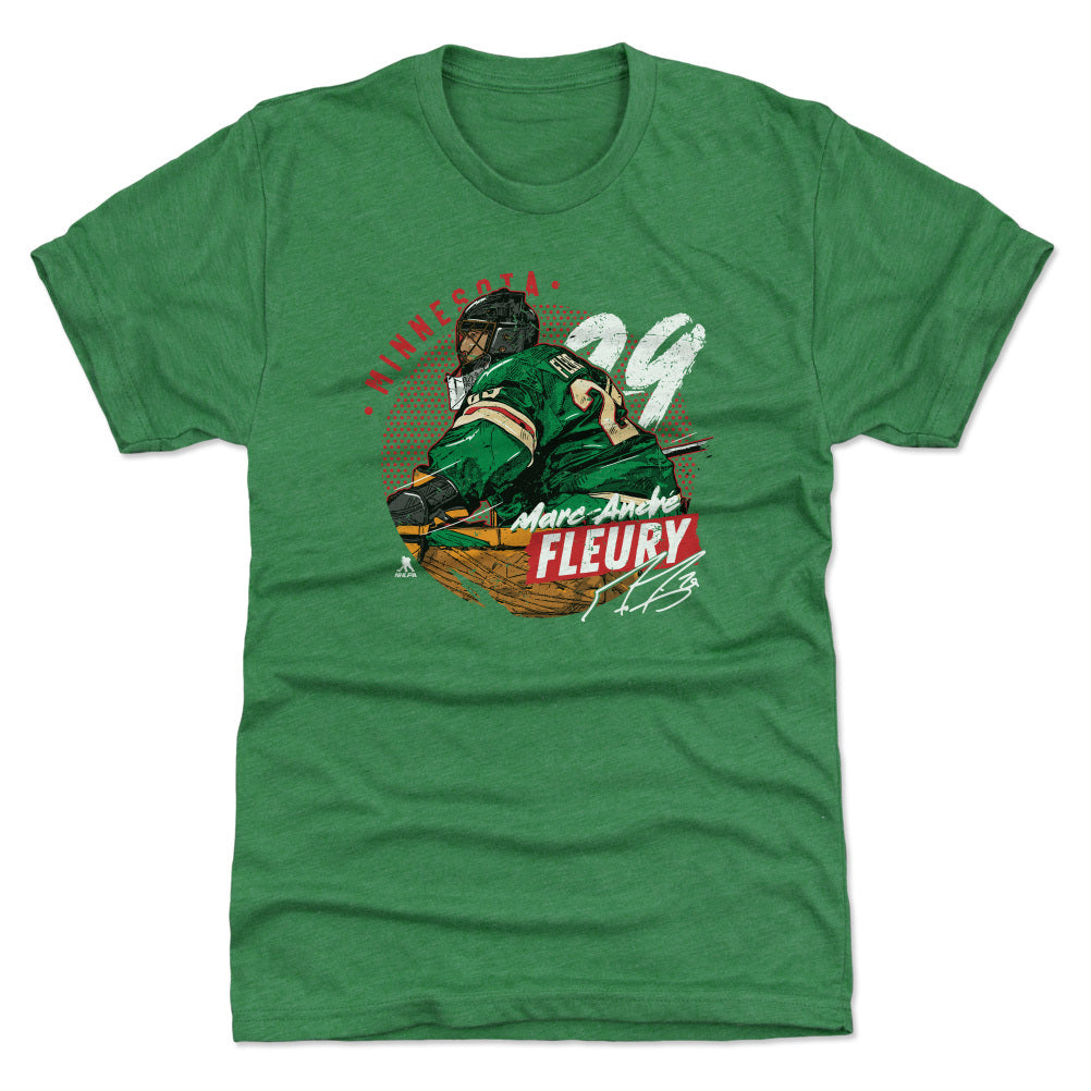 Marc-Andre Fleury Minnesota Dots WHT