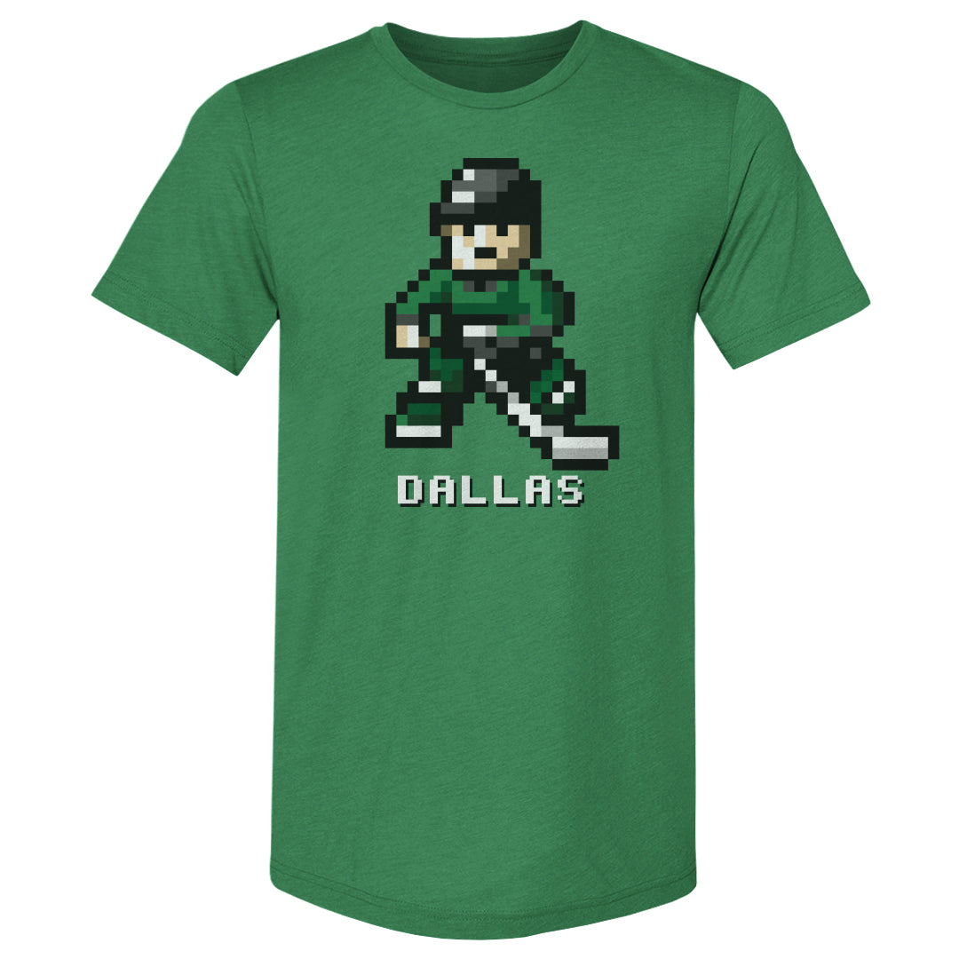 Dallas Hockey 8-bit WHT