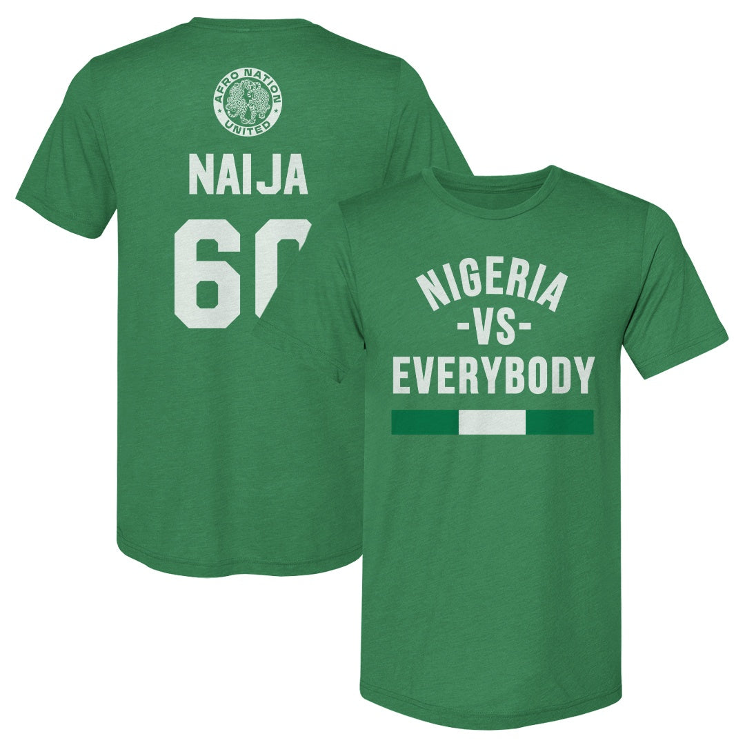 Nigeria Vs. Everybody Afro Nation F&B WHT