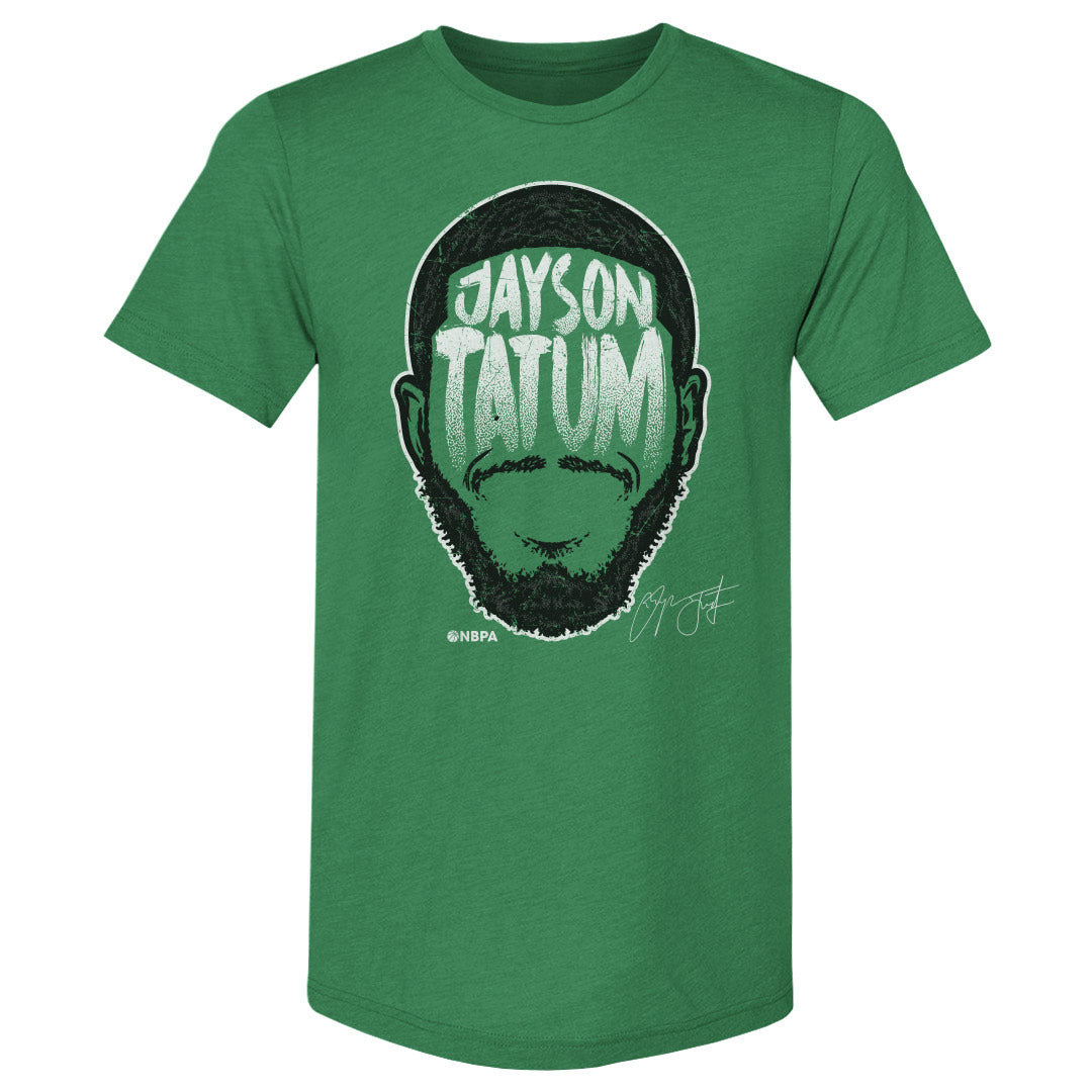 Jayson Tatum Player Silhouette WHT