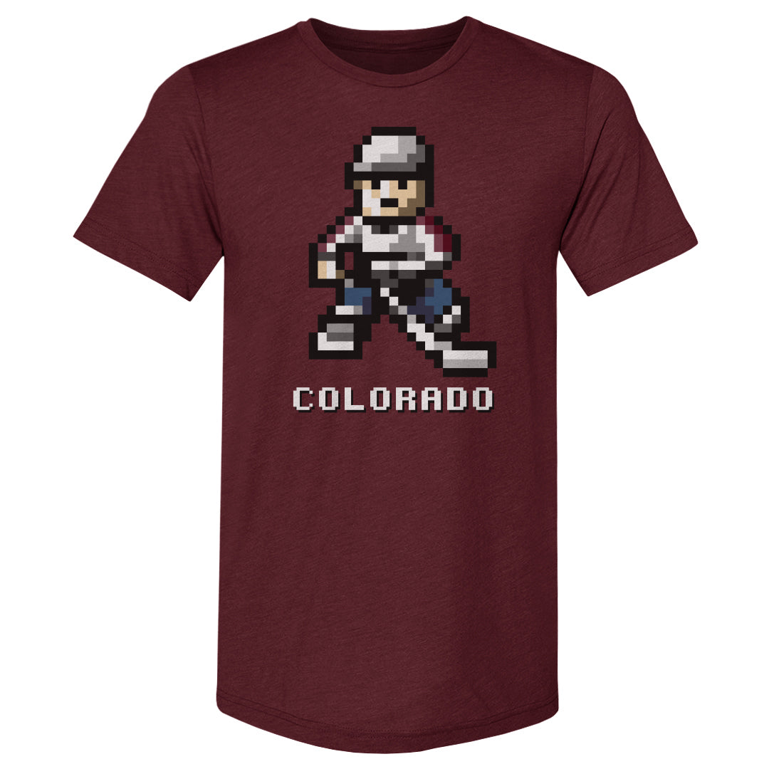 Colorado Hockey 8-bit WHT