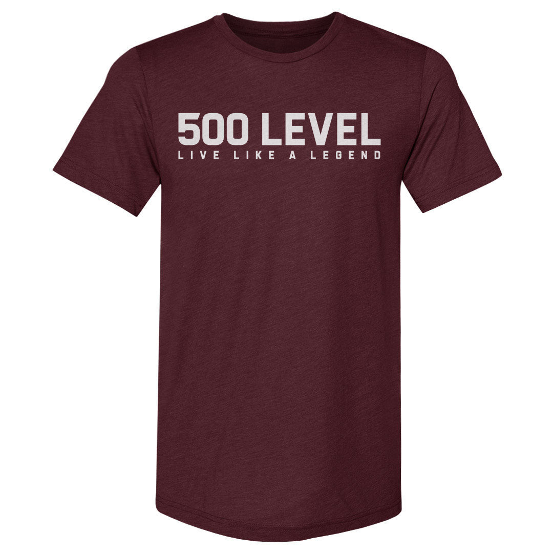 500 LEVEL Wordmark WHT