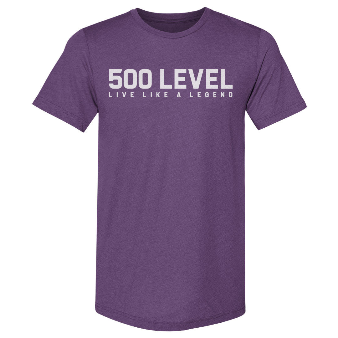 500 LEVEL Wordmark WHT