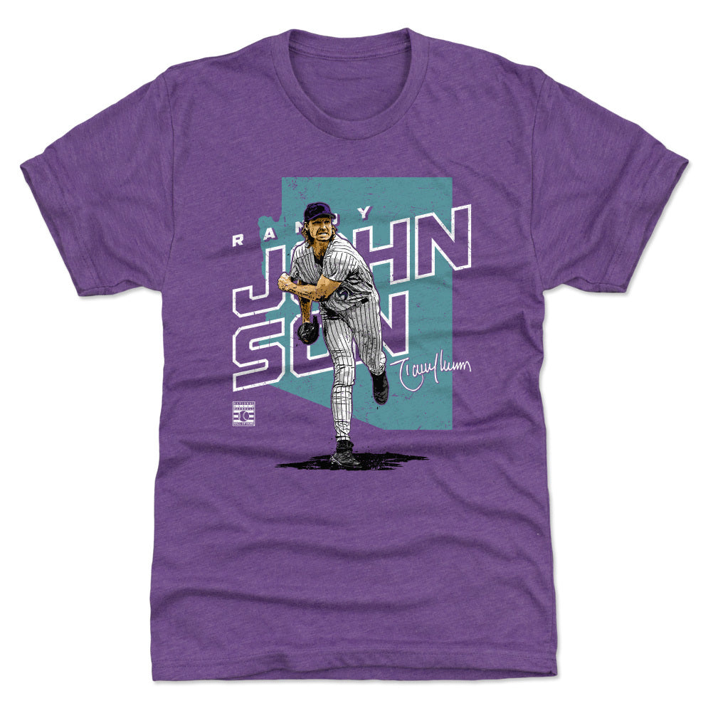 Randy Johnson Player Map Arizona WHT