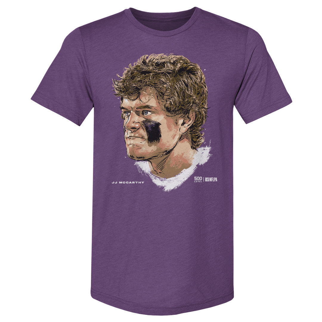 J.J. McCarthy Minnesota Game Face WHT