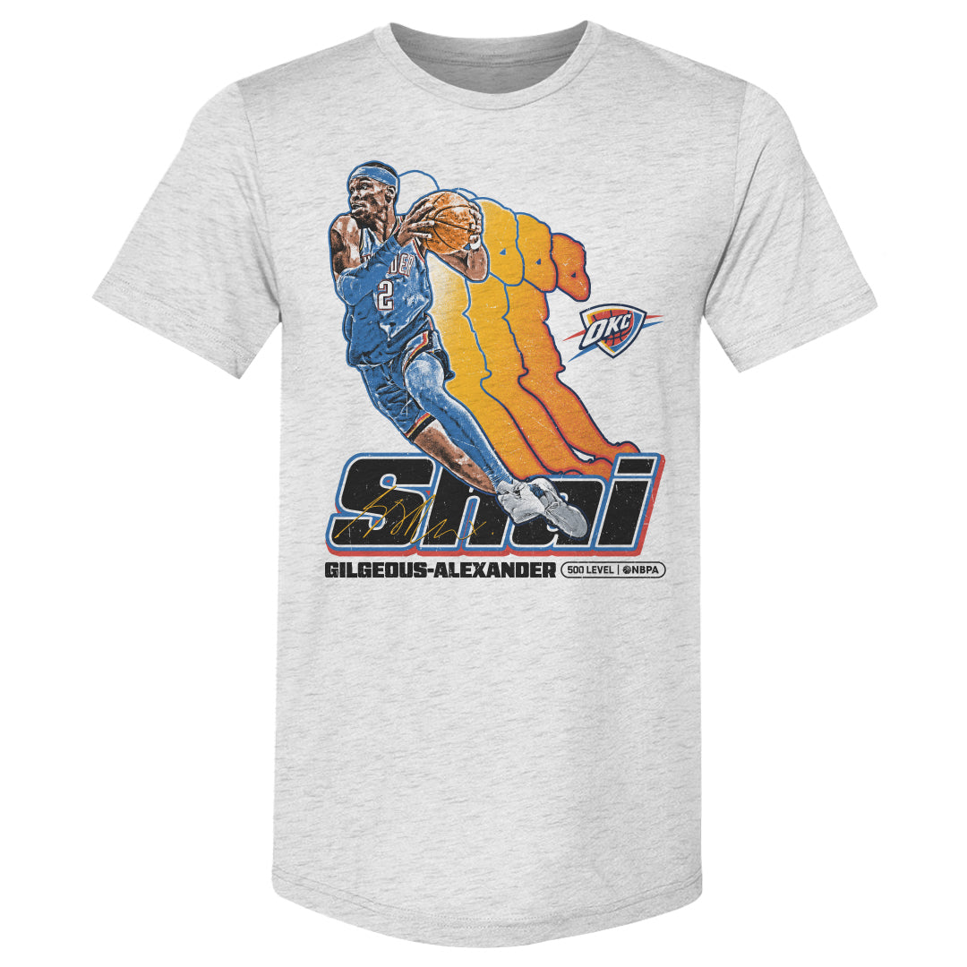 Shai Gilgeous-Alexander Oklahoma City Thunder Retro