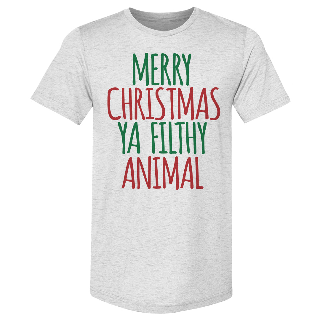Christmas Merry Christmas Ya Filthy Animal