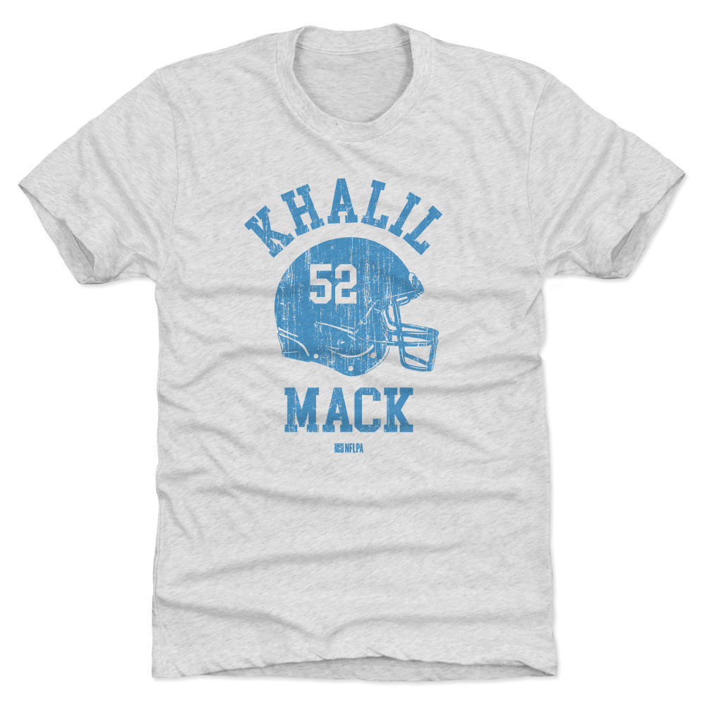 Khalil Mack Los Angeles C Helmet Font