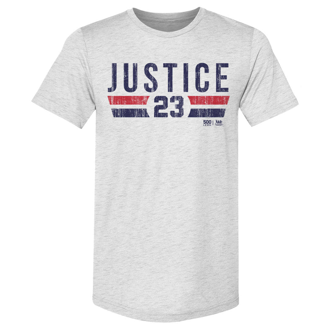 David Justice Atlanta Font