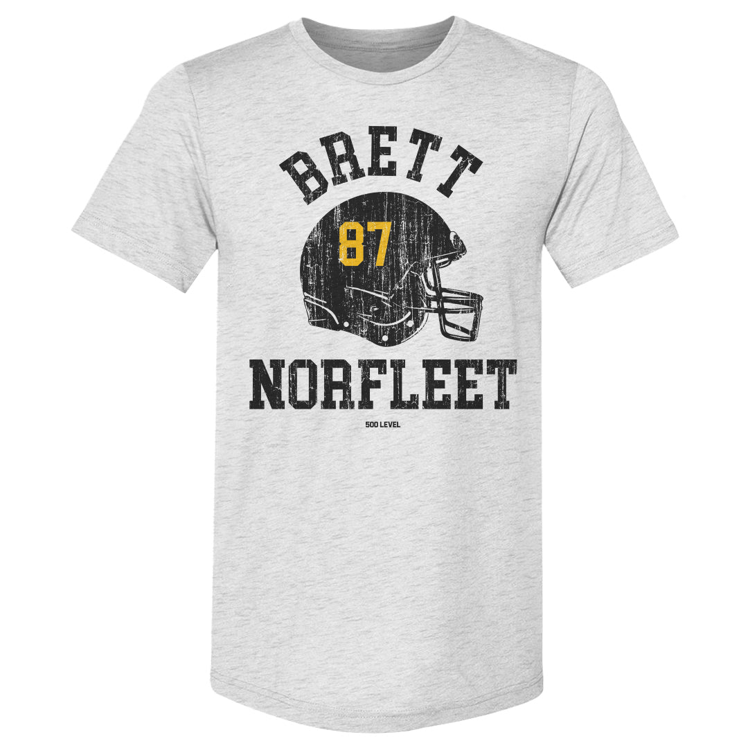 Brett Norfleet College Helmet Font