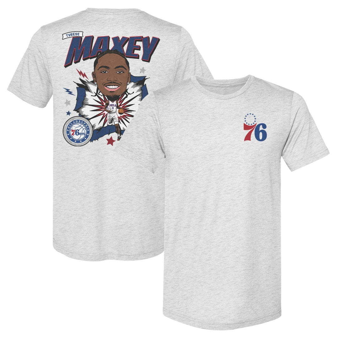 Tyrese Maxey Philadelphia 76ers Caricature F&B