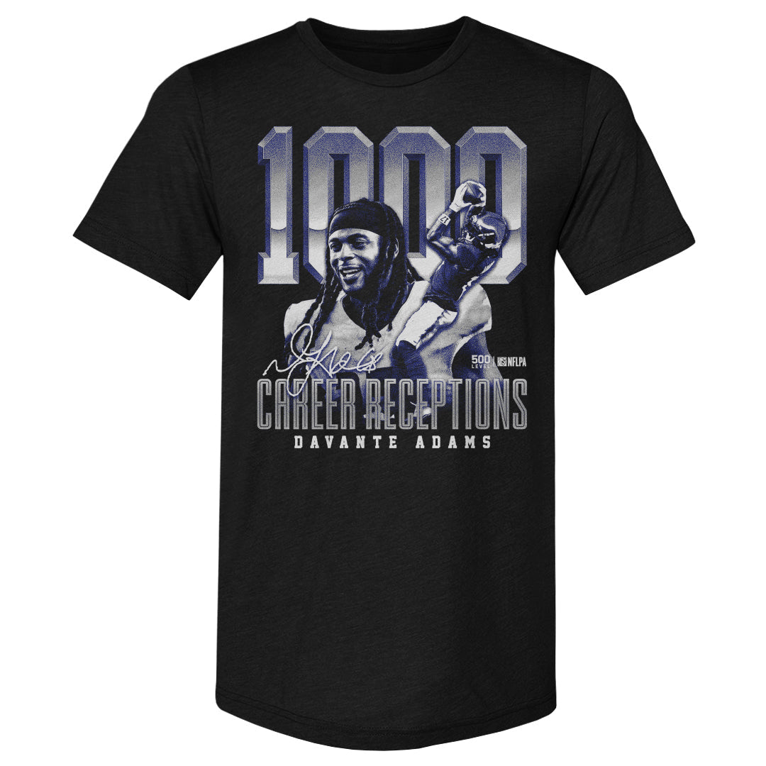Davante Adams Los Angeles R 1000 Career Receptions WHT