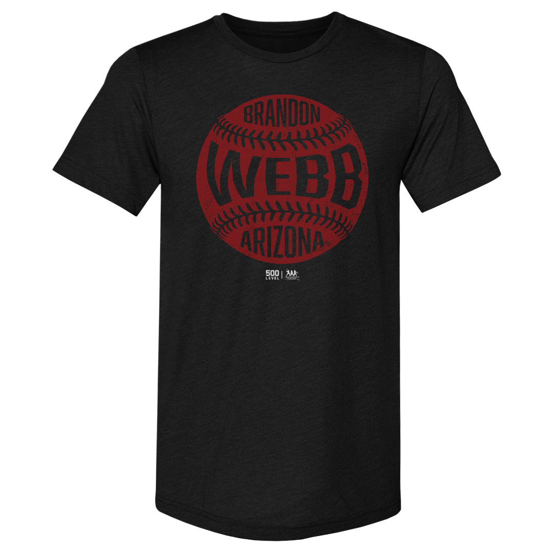Brandon Webb Arizona Vintage Baseball WHT