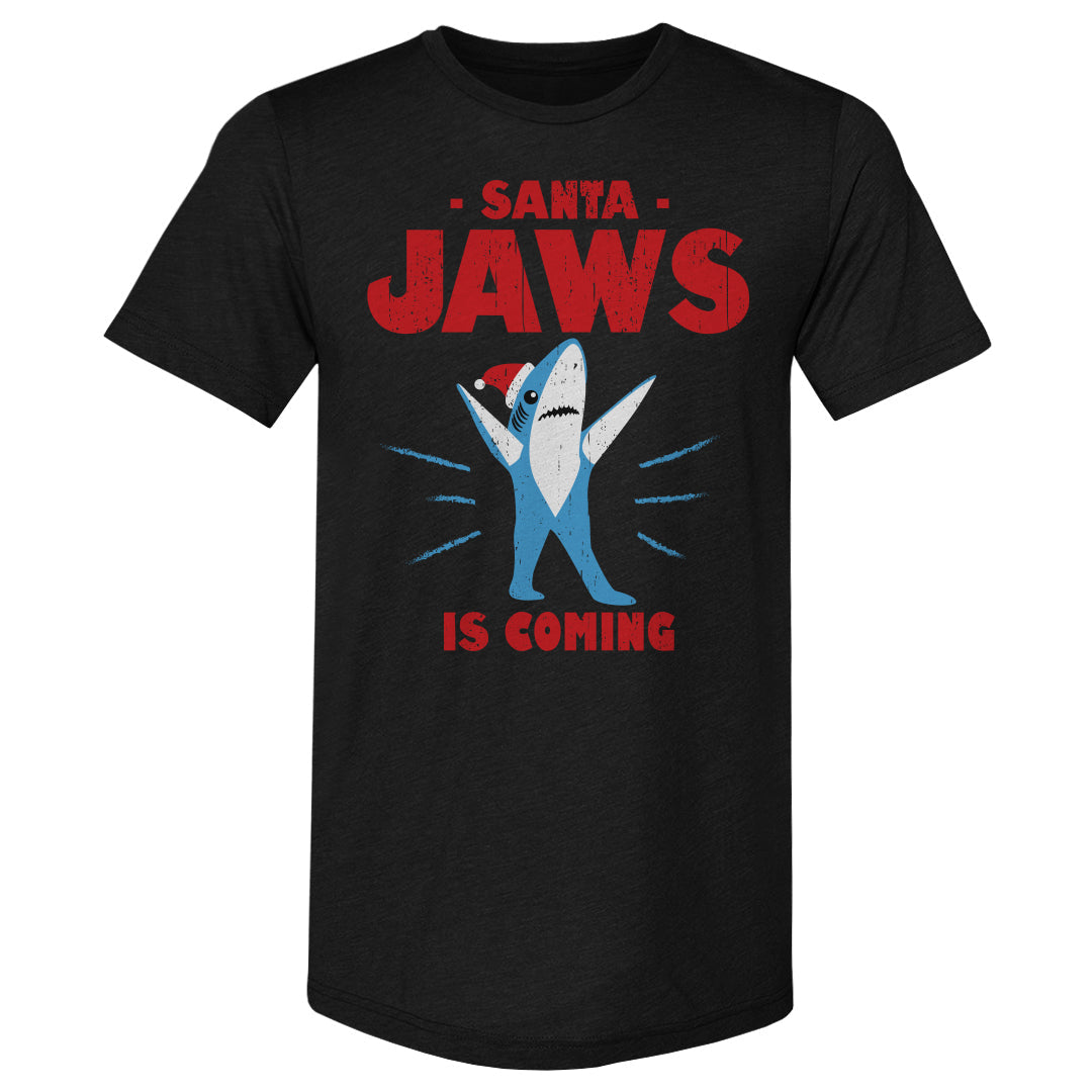 Christmas Santa Jaws WHT