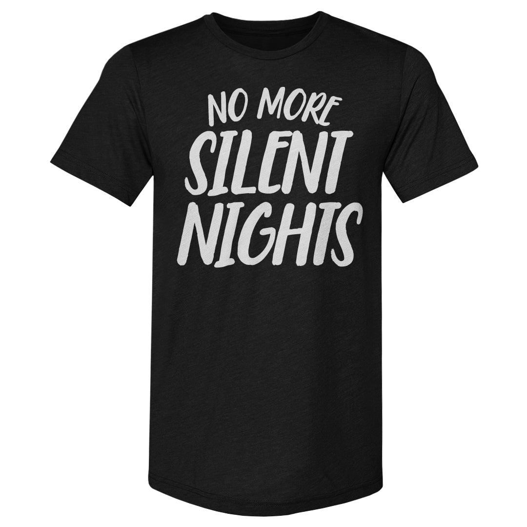 Christmas No More Silent Nights WHT