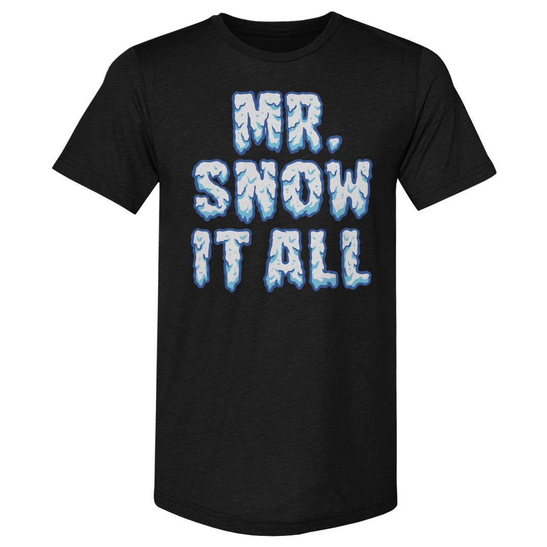 Christmas Mr. Snow It All WHT