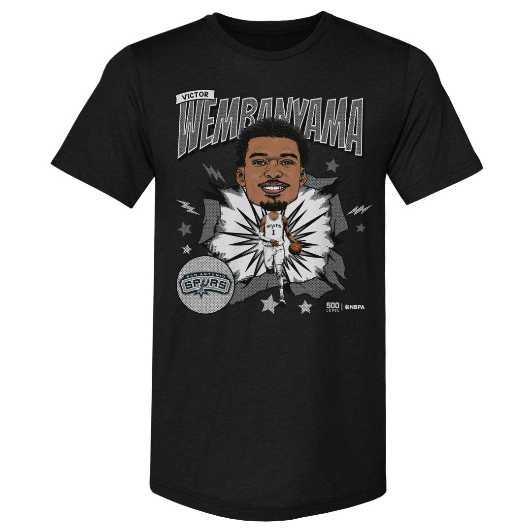 Victor Wembanyama San Antonio Spurs Caricature WHT