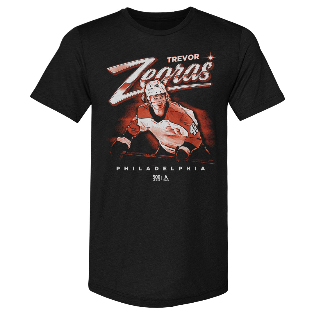 Trevor Zegras Philadelphia Bitmap WHT