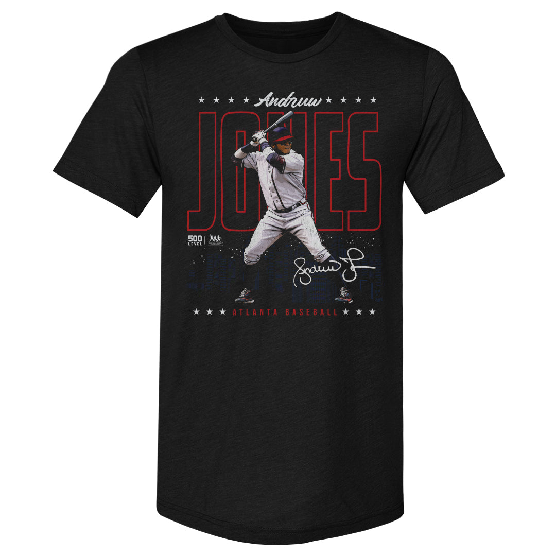 Andruw Jones Atlanta Gritty WHT