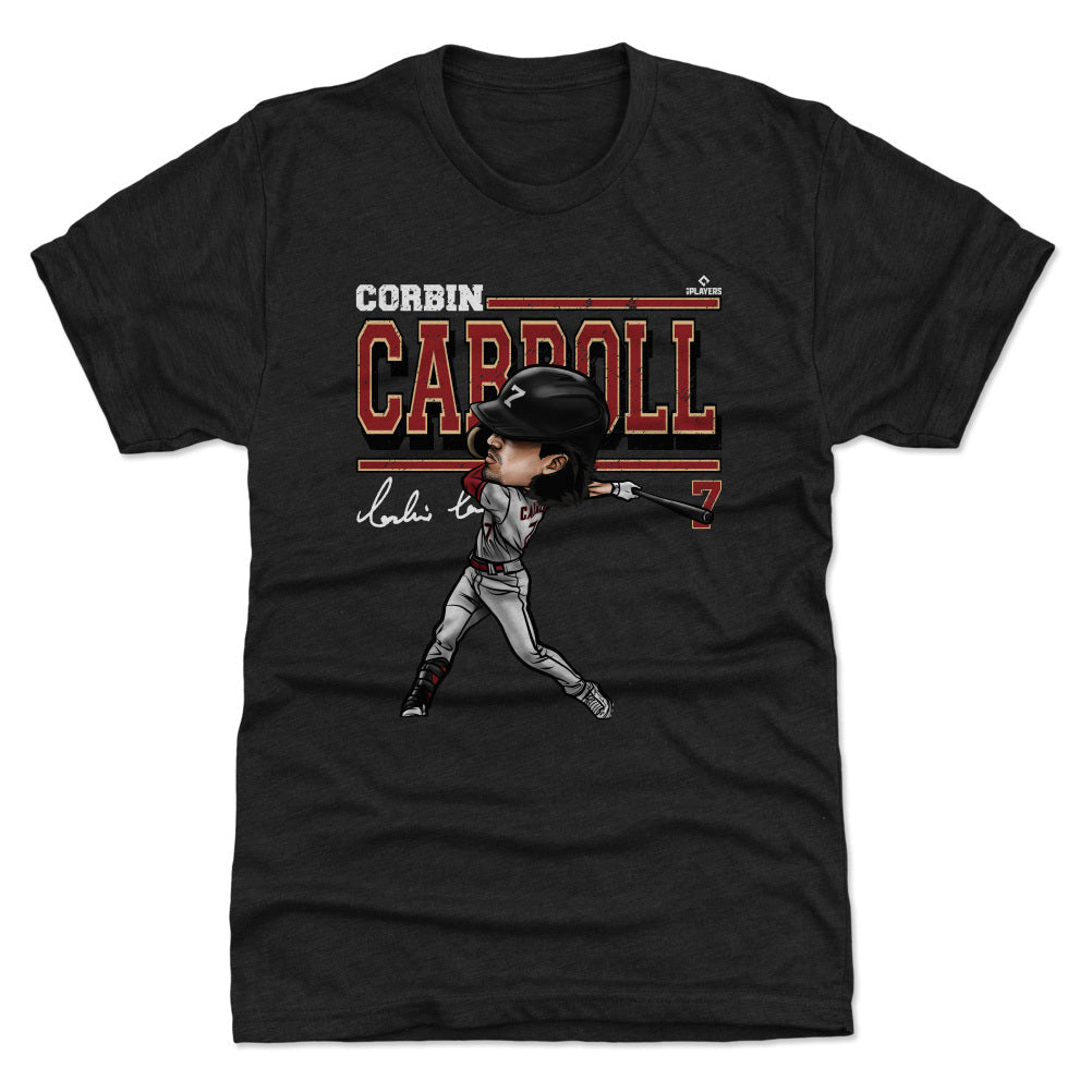 Corbin Carroll Arizona Cartoon WHT