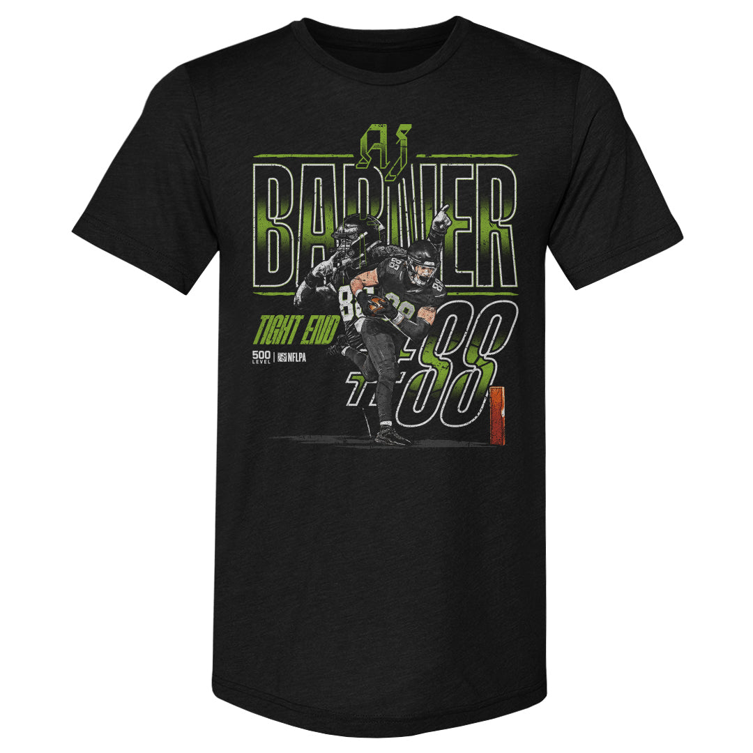 AJ Barner Seattle Name Number WHT