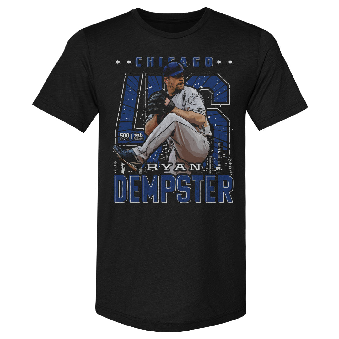 Ryan Dempster Chicago C Gritty WHT