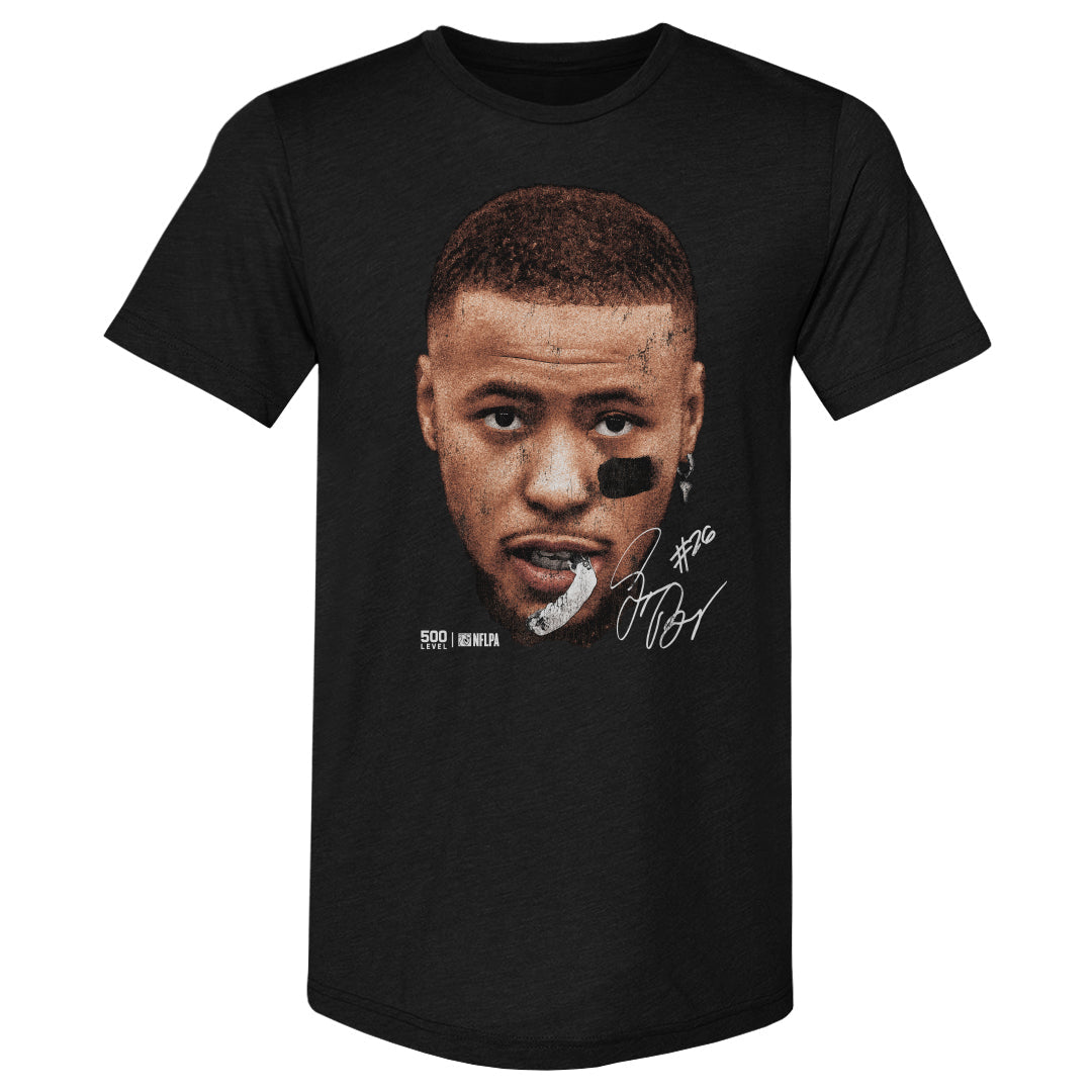 Saquon Barkley Philadelphia Vintage Head WHT