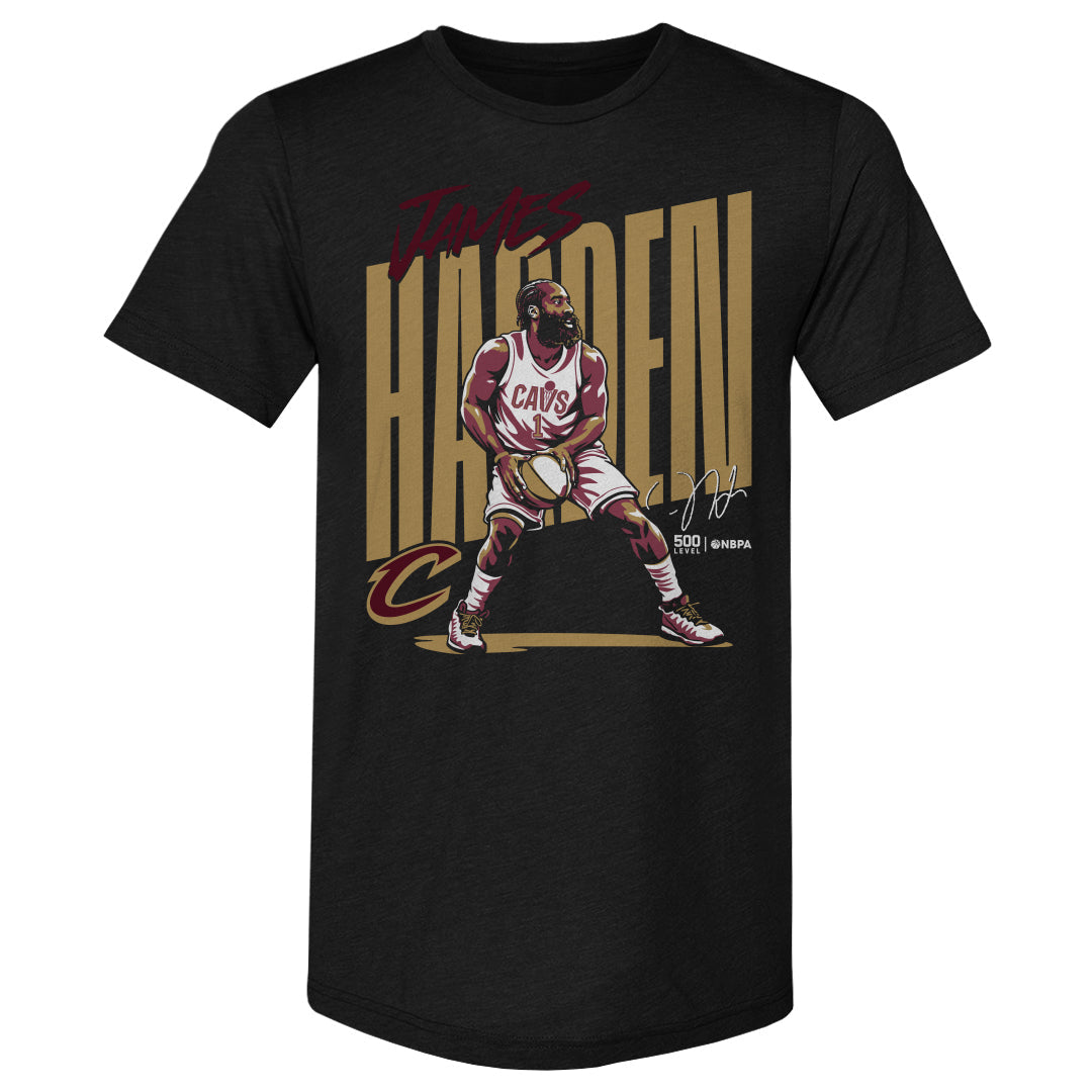 James Harden Cleveland Cavaliers Vector WHT