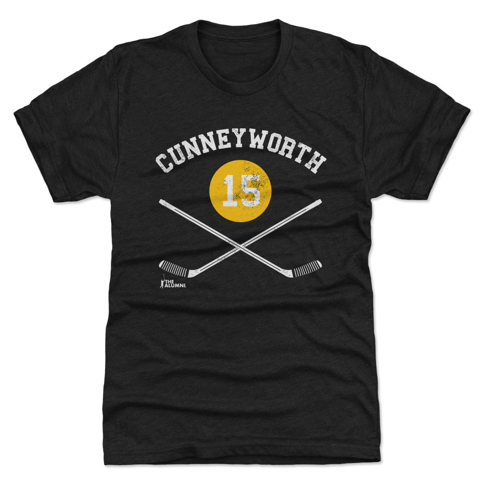 Randy Cunneyworth Pittsburgh 15 Sticks WHT