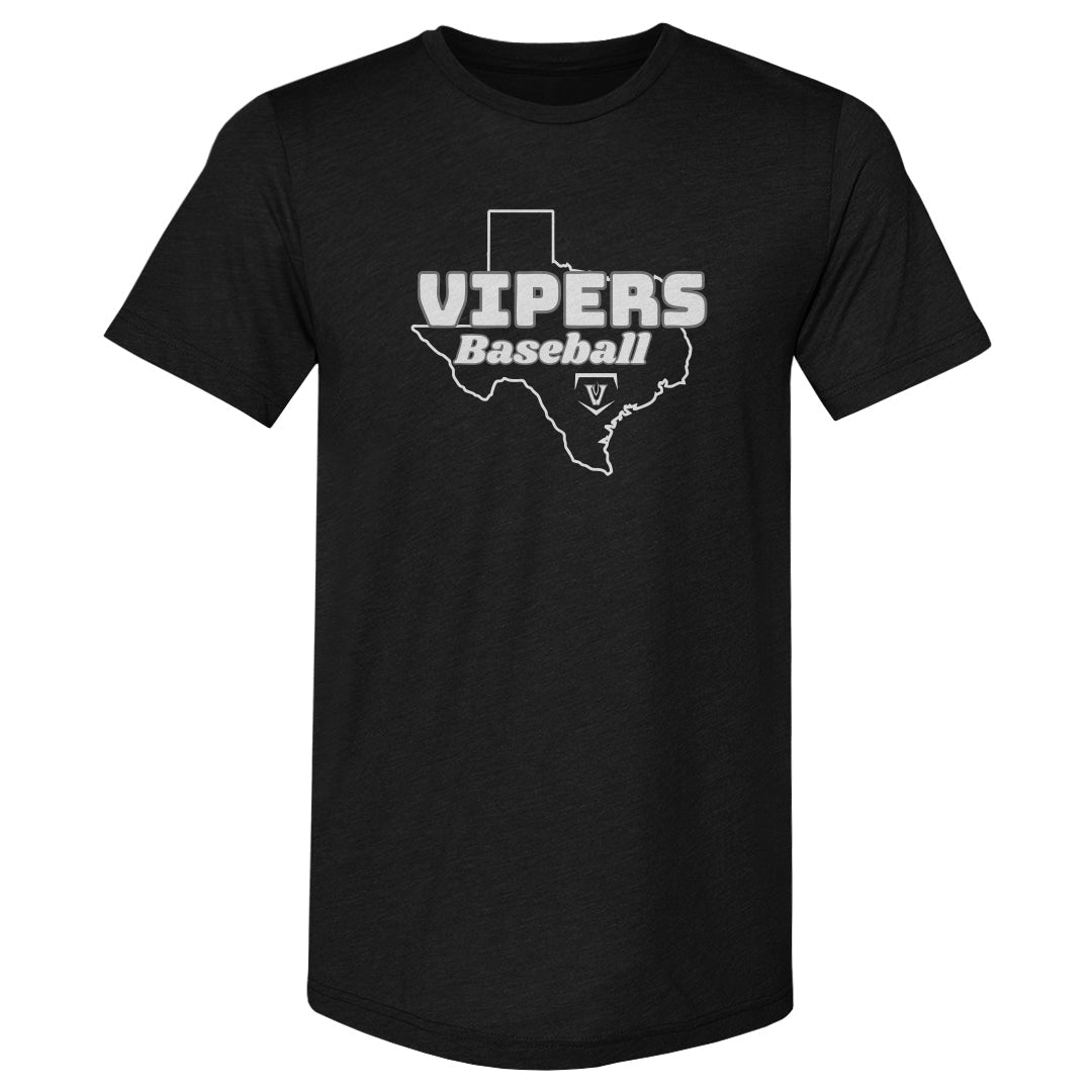 Vandegrift Crown Trio Baseball Texas Map WHT