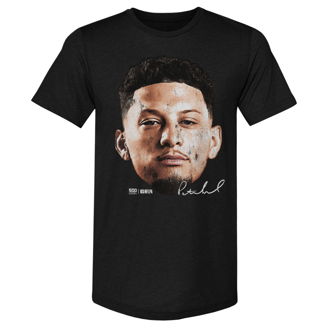 Patrick Mahomes Kansas City Vintage Head WHT