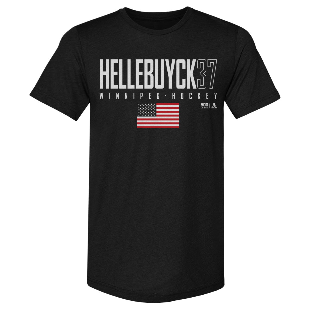 Connor Hellebuyck Winnipeg USA Elite WHT