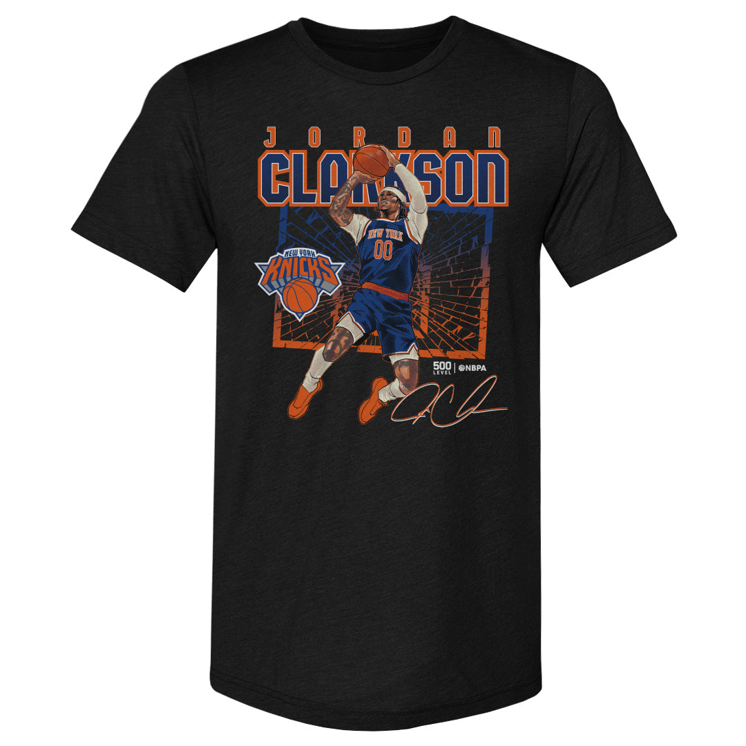 Jordan Clarkson New York Knicks Shattered WHT