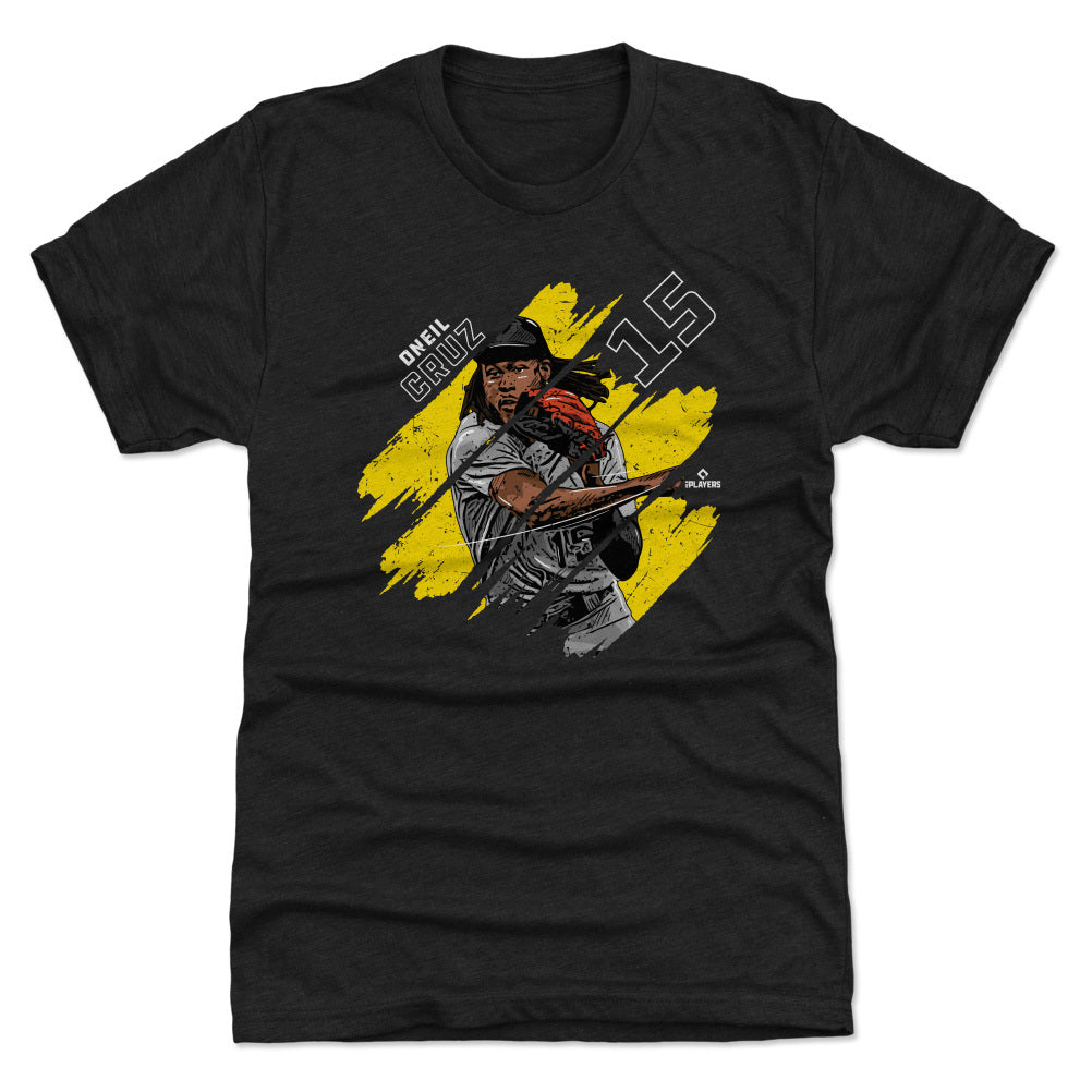 Oneil Cruz Pittsburgh Stripes WHT