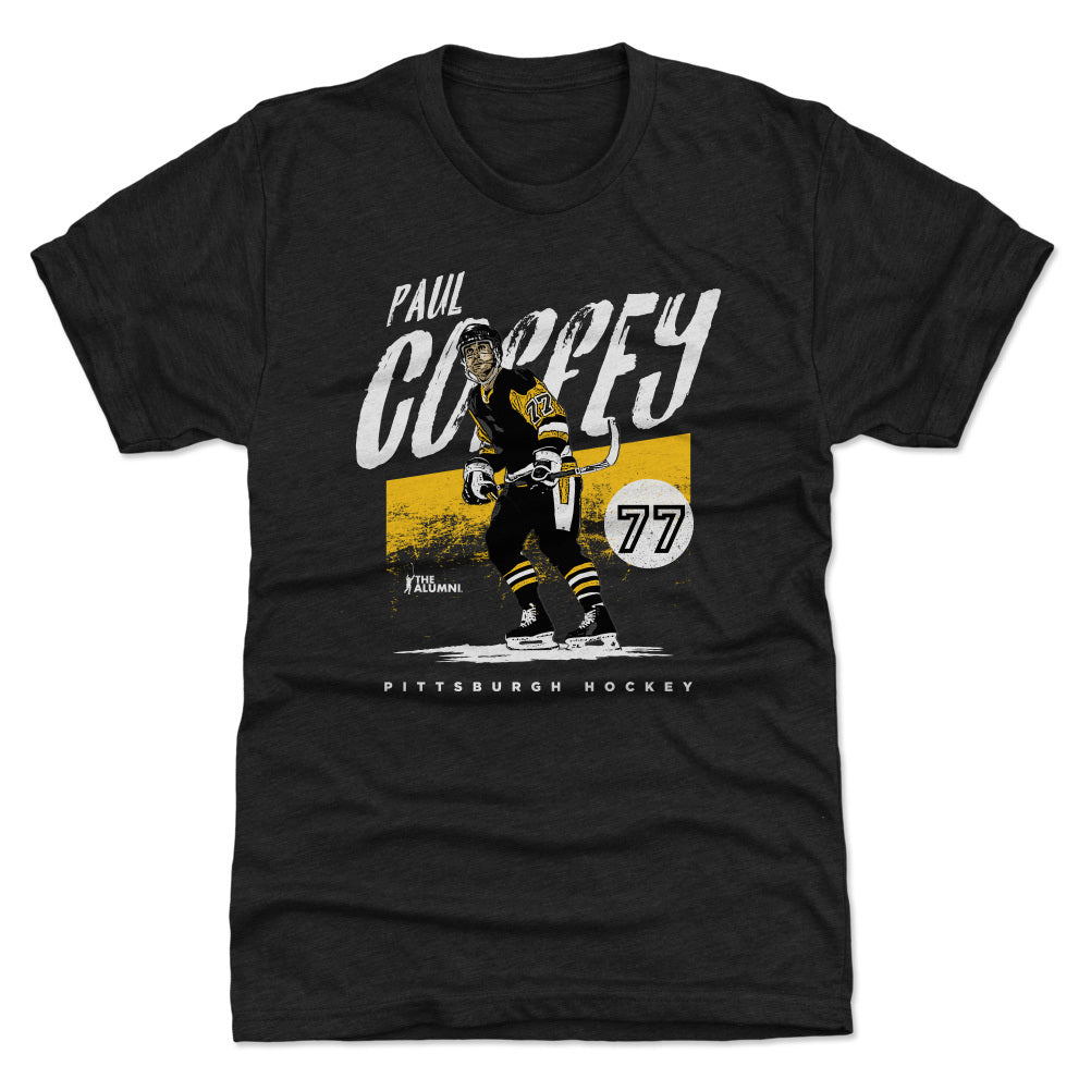 Paul Coffey Pittsburgh Grunge WHT