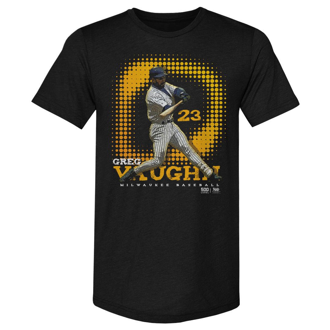 Greg Vaughn Milwaukee Player Name WHT