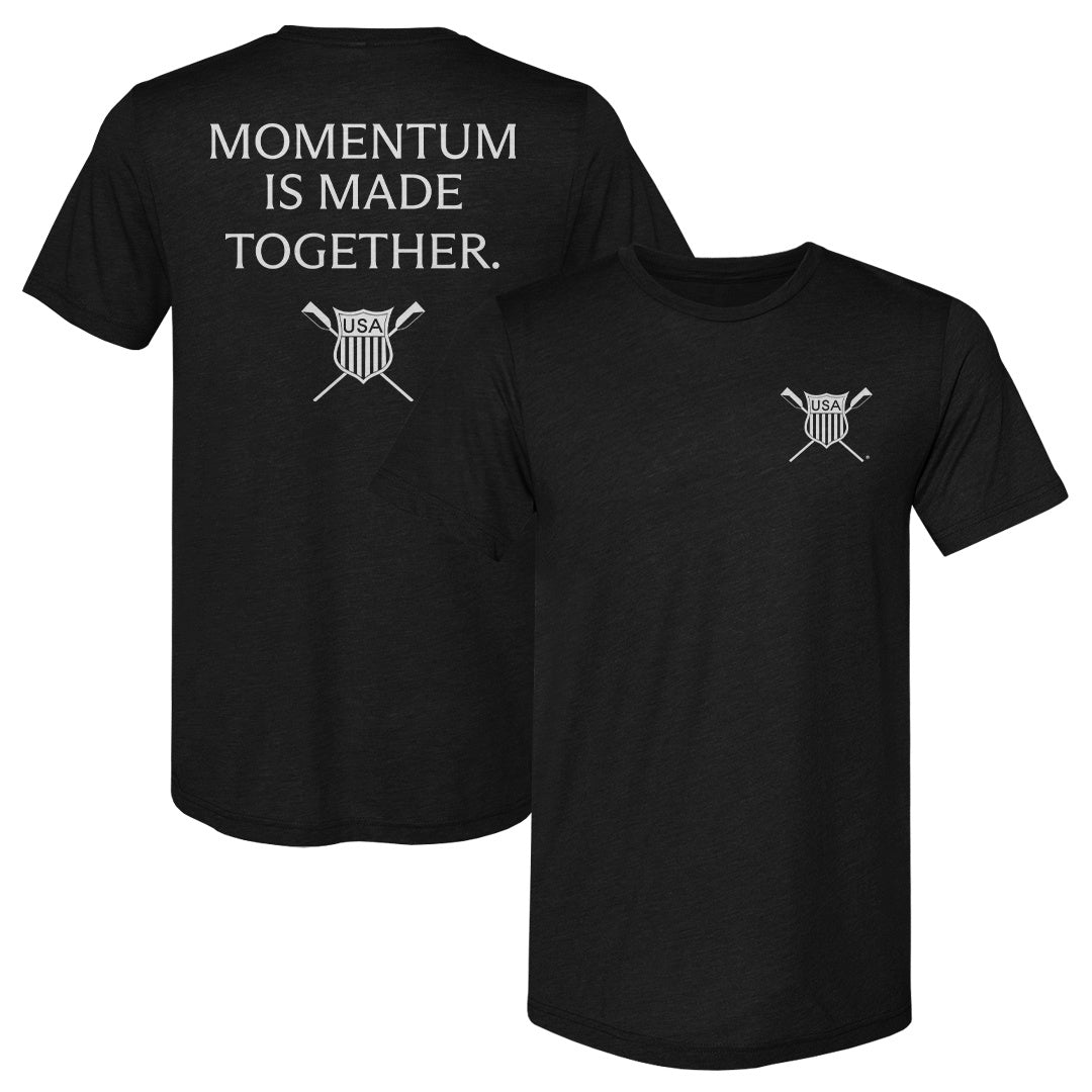 USRowing Emblem Momentum F&B WHT