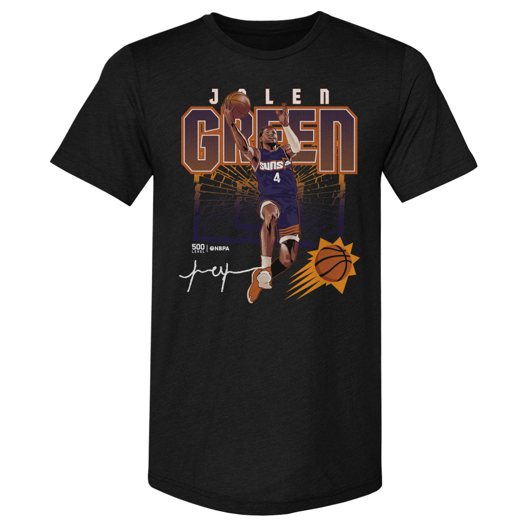 Jalen Green Phoenix Suns Shattered WHT
