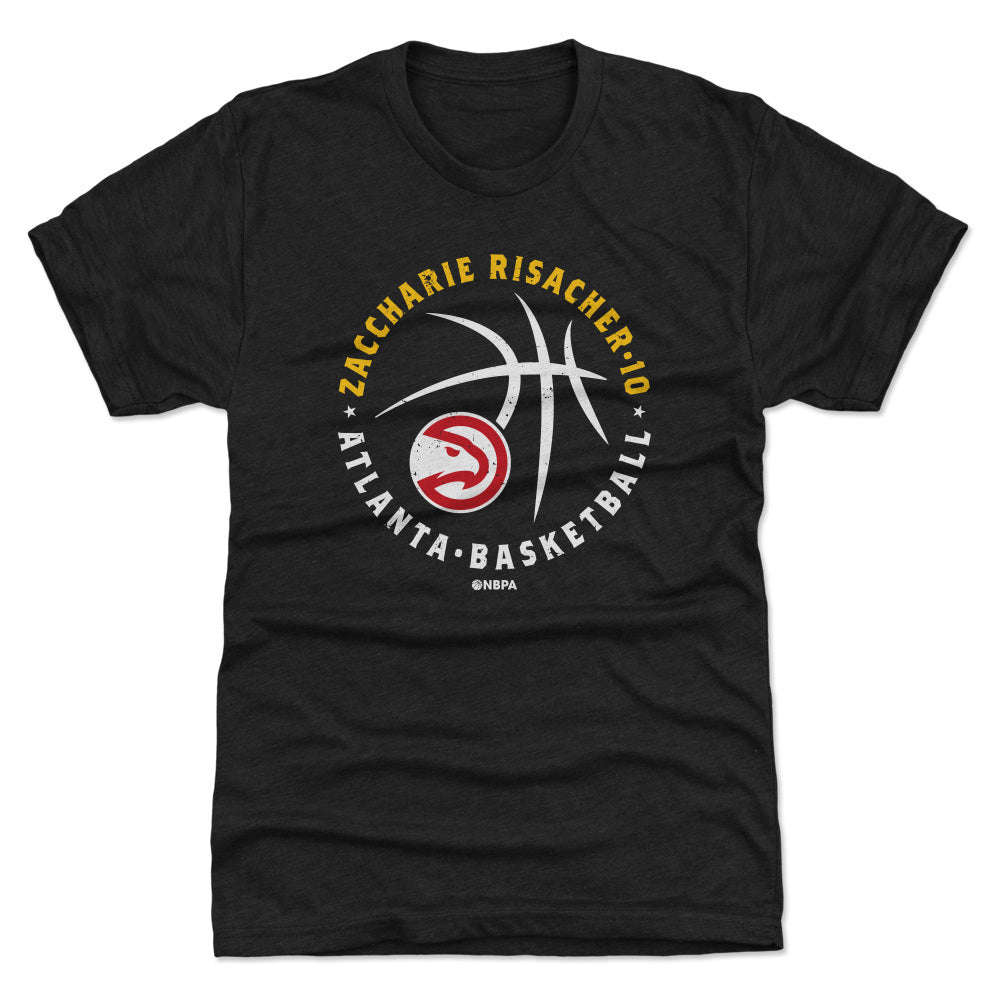 Zaccharie Risacher Atlanta Hawks Player Ball WHT