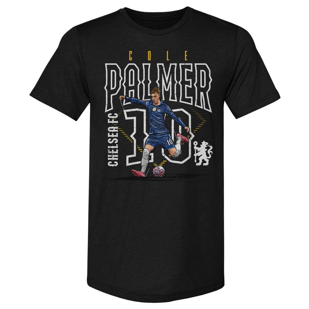 Cole Palmer Chelsea FC Outline Number WHT