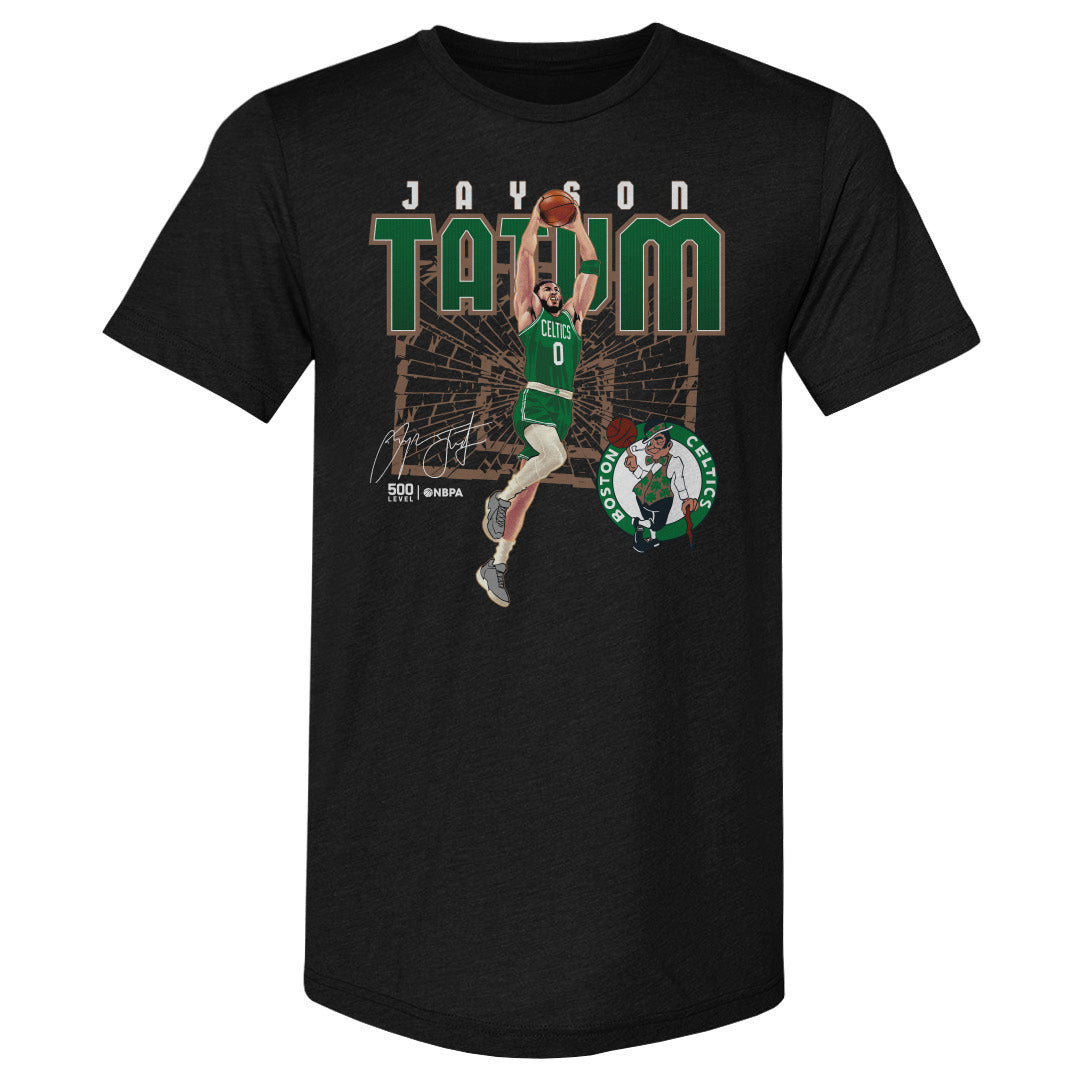 Jayson Tatum Boston Celtics Shattered WHT