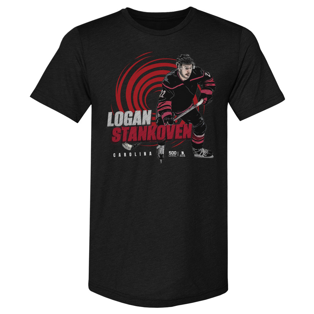 Logan Stankoven Carolina Player WHT